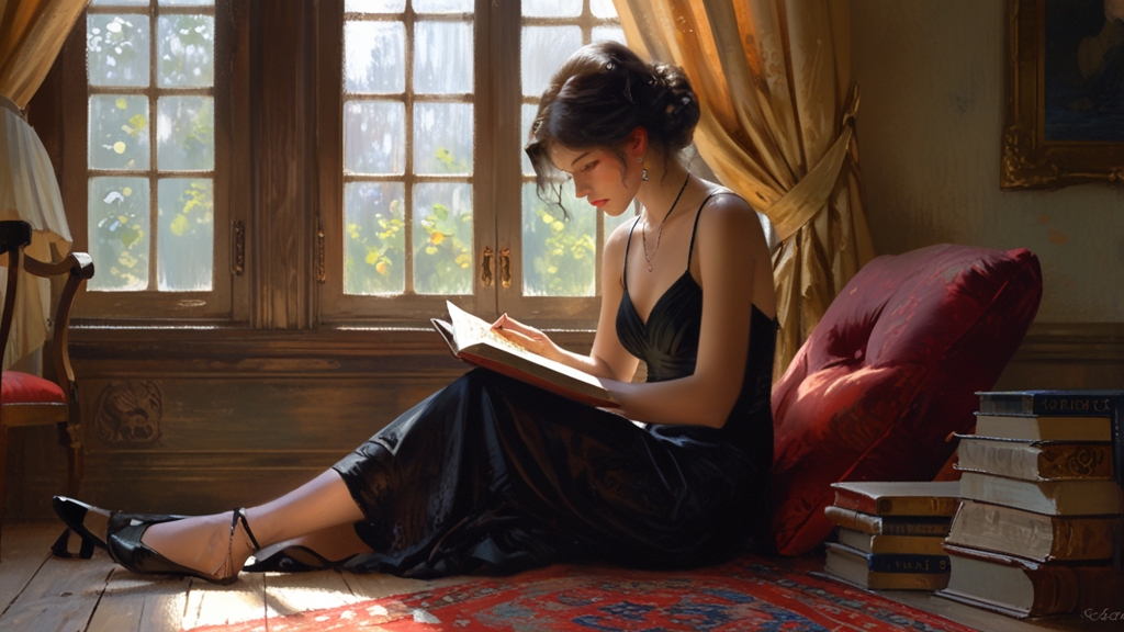 Regency theme — sample journal illustration